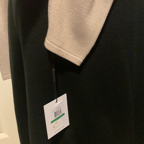 Calvin Klein Long Sleeve 2 tone dress - Picture 4 of 7